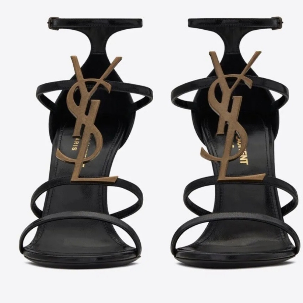 Saint Laurent  Cassandra Logo  Sandals size 42 - Picture 2 of 6